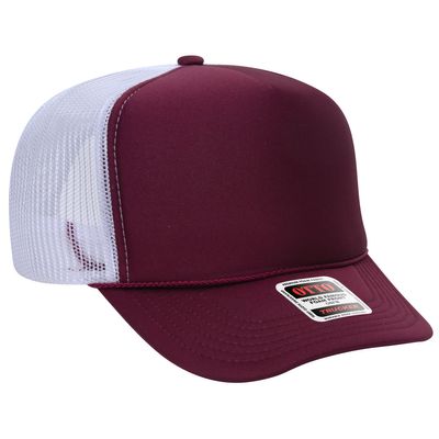 Mrn/Mrn/Wht Mrn/Mrn/Wht - Custom Hats Now
