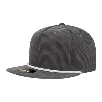 CHARCOAL/WHITE CHARCOAL/WHITE - Custom Hats Now