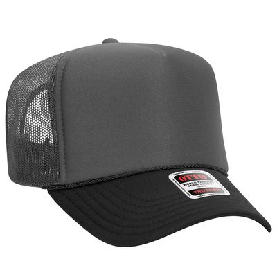 Blk/Ch.Gry/Ch.Gry Blk/Ch.Gry/Ch.Gry - Custom Hats Now
