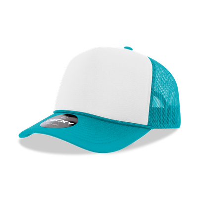 Teal/White Teal/White - Custom Hats Now