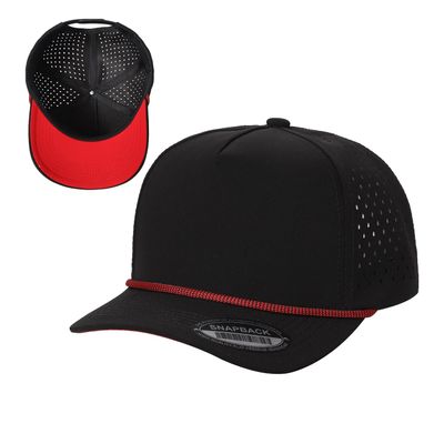 Black/Red2 Black/Red2 - Custom Hats Now