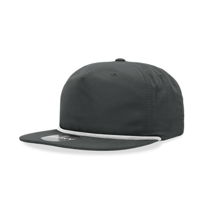 CHARCOAL/WHITE CHARCOAL/WHITE - Custom Hats Now