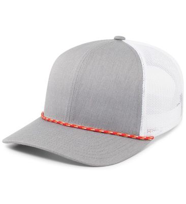Red/Heather Grey/White Red/Heather Grey/White - Custom Hats Now