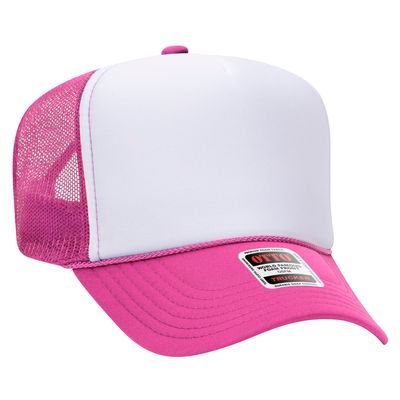H.Pnk/Wht/H.Pnk H.Pnk/Wht/H.Pnk - Custom Hats Now