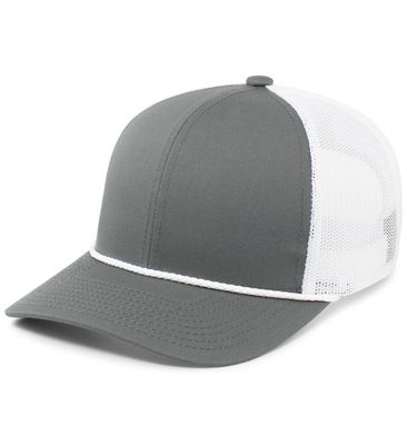 Graphite/White/Graphite Graphite/White/Graphite - Custom Hats Now