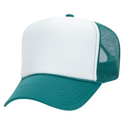 Jade/Wht/Jade Jade/Wht/Jade - Custom Hats Now