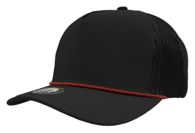 Black-Red Chainlink Rope Black-Red Chainlink Rope - Custom Hats Now