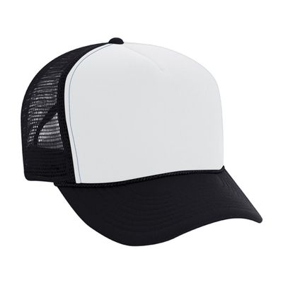 WHITE/BLACK WHITE/BLACK - Custom Hats Now