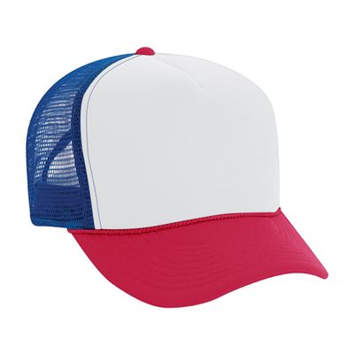 White/Red/Royal White/Red/Royal - Custom Hats Now