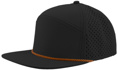 Black-Orange Chainlink Rope Black-Orange Chainlink Rope - Custom Hats Now