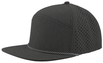 Graphite-Grey Chainlink Rope Graphite-Grey Chainlink Rope - Custom Hats Now