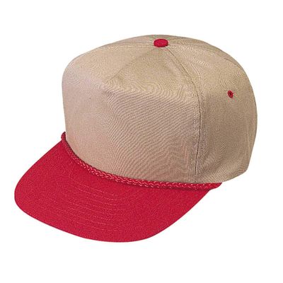 Red/Khaki Red/Khaki - Custom Hats Now