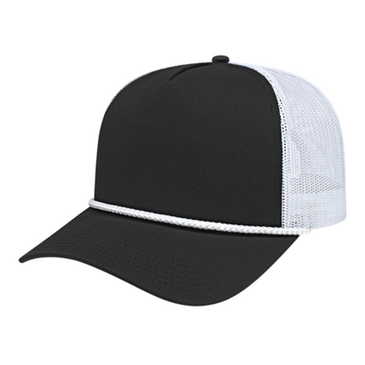 Black/White/White Black/White/White - Custom Hats Now