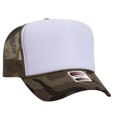 016CPB Camo/White 016CPB Camo/White - Custom Hats Now
