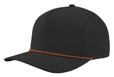 Black-Orange Chainlink Rope Black-Orange Chainlink Rope - Custom Hats Now
