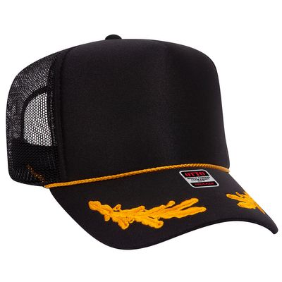 003G - Blk/Gld 003G - Blk/Gld - Custom Hats Now