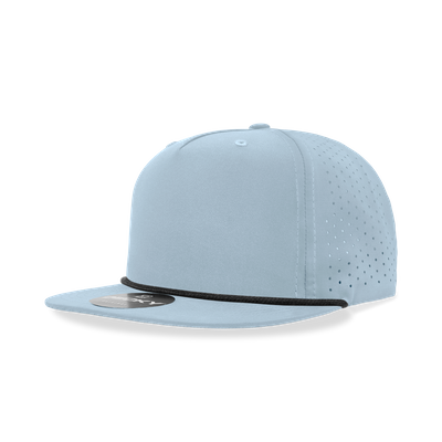Sky/Black Sky/Black - Custom Hats Now