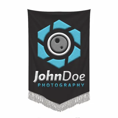 Embroidered Pennant - Custom Hats Now