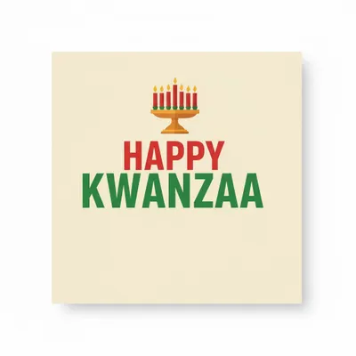 Kwanzaa Napkins - Custom Hats Now