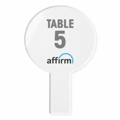 Foam Auction Paddles - Custom Hats Now