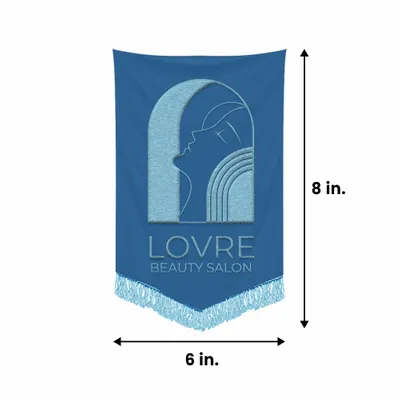 6 in. x 8 in. - Custom Hats Now