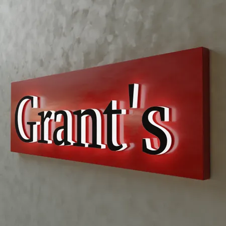 Side Lit Signs - Custom Hats Now