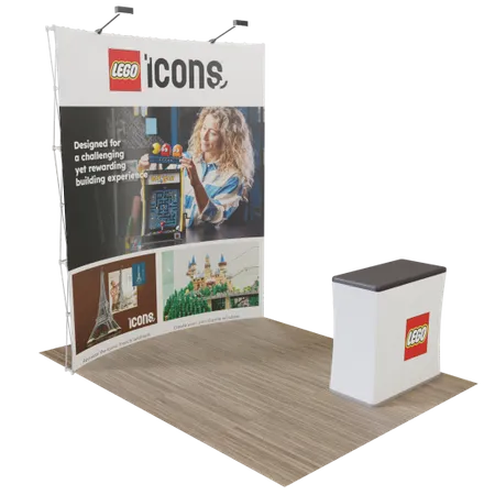 Customizable Pop Up Displays - Custom Hats Now