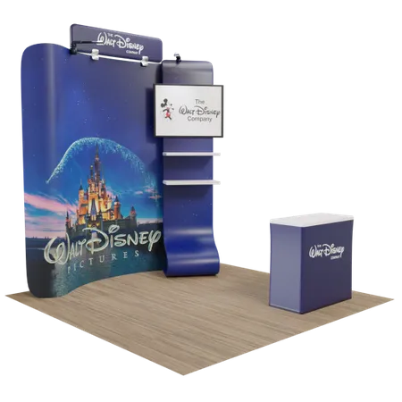 10' x 10' Trade Show Displays - Custom Hats Now