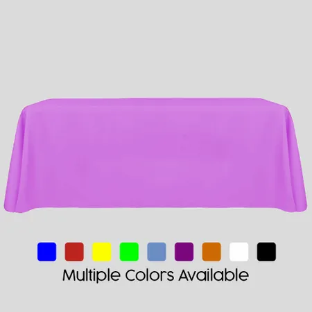 Blank Rectangle Table Throw Cover - Custom Hats Now