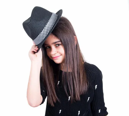 How to Wear a Hat with Long Hair