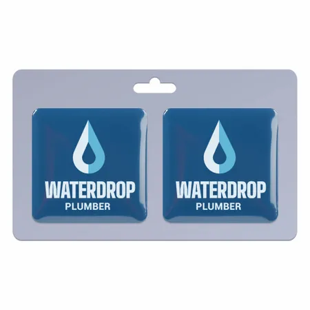 2 pack_Square Lapel Pin 1.25 inch - Custom Hats Now