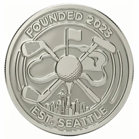 Die Struck Ball Marker - Custom Hats Now