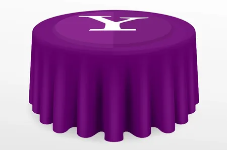Custom Round Table Covers - Custom Hats Now