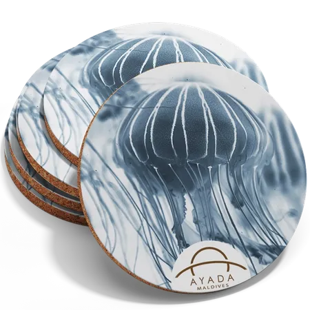 Fiberboard Coasters - Custom Hats Now