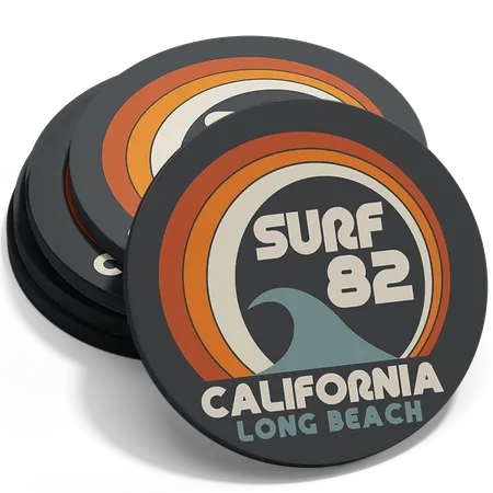 PVC Coasters - Custom Hats Now