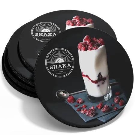 Foam Coasters - Custom Hats Now