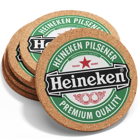 Cork Coasters - Custom Hats Now