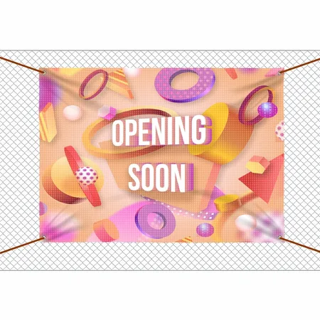 Vinyl Mesh Banners - Custom Hats Now