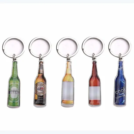 Liquor Bottle Opener Keychain Liquor Bottle Opener Keychain - Custom Hats Now