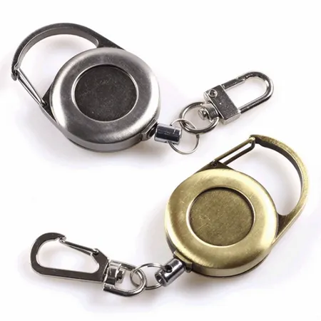 Heavy-Duty Badge Reel Keychain Heavy-Duty Badge Reel Keychain - Custom Hats Now