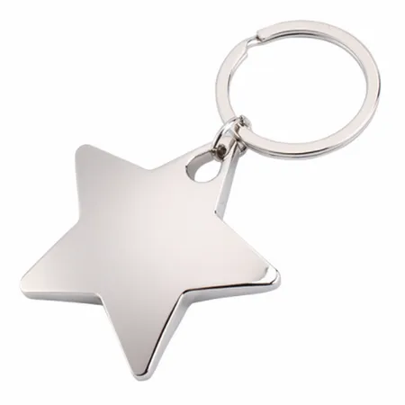Dazzling Star Metal Keychain Dazzling Star Metal Keychain - Custom Hats Now