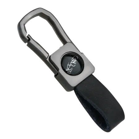 Gun Metal Caribiner Keychain Gun Metal Caribiner Keychain - Custom Hats Now