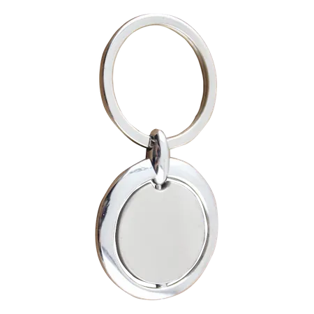 Spinning Circle Metal Keychain Spinning Circle Metal Keychain - Custom Hats Now