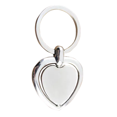 Spinning Heart Metal Keychain Spinning Heart Metal Keychain - Custom Hats Now