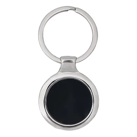 Fashionable Round Metal Keychain Fashionable Round Metal Keychain - Custom Hats Now