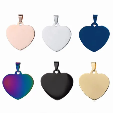 Full Color Heart Metal Keychain Full Color Heart Metal Keychain - Custom Hats Now