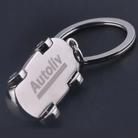 Intricate Car-shaped Metal Keychain Intricate Car-shaped Metal Keychain - Custom Hats Now