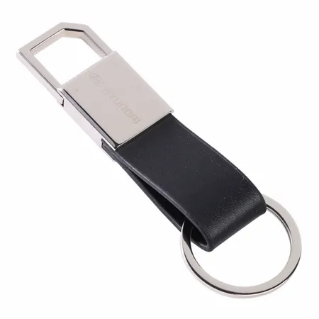 Sturdy Ring Leather Keychain Sturdy Ring Leather Keychain - Custom Hats Now
