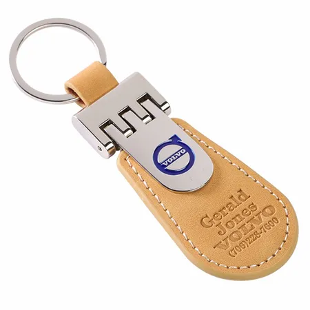 Royalty Tag Leather Keychain Royalty Tag Leather Keychain - Custom Hats Now