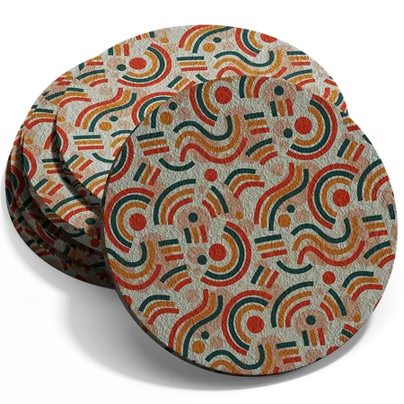 Hard Diatom Mud Coaster - Custom Hats Now